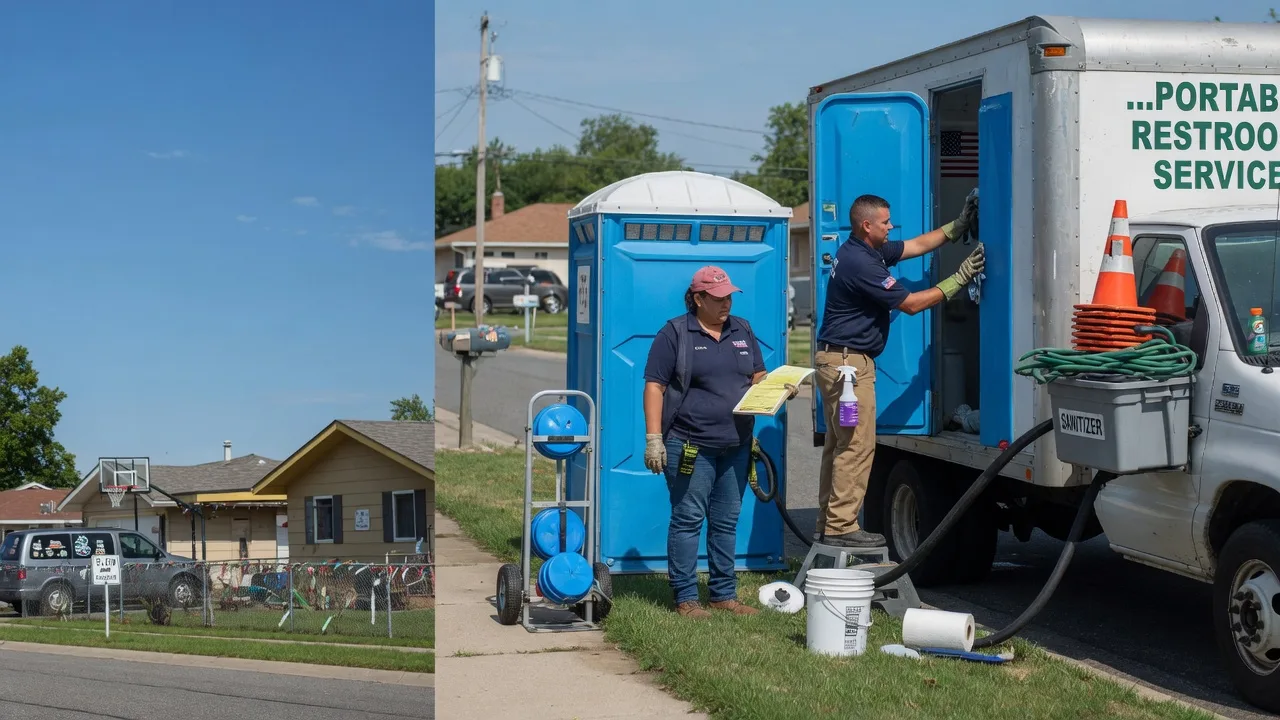 Portable Toilet Rental in Parkersburg, IA near me